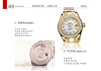 ROLEX의 역사 및 마케팅전략-12