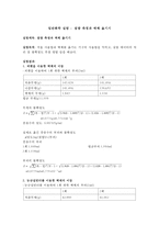 일반화학 실험 - 질량 측정과 액체 옮기기-1