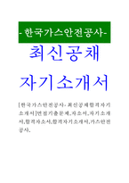 [한국가스안전공사-최신공채합격자기소개서]면접기출문제,자소서,자기소개서,합격자소서,합격자기소개서,가스안전공사,-1