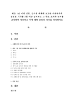 최근 1년 이내 신문, 인터넷 매체에 보고된 사회복지와 관련된 기사를 3편 이상 검색하고 그 주요 요지와 논의를 조사하여 정리-1