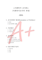 사회복지조사의 과정-1