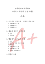 지역사회복지 실천모델-1
