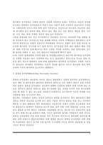 인격장애(편집성 인격장애, 분열성 인격장애, 분열형 인격장애, 반사회적 인격장애, 경계성 인격장애, 히스테리성 인격장애, 자기애성 인격장애, 회피성 인격장애, 의존성 인격장애, 강박성 인격장애)-4