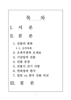 [일본문화] 일본의 선물답례문화-1