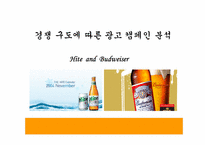 [광고경영] 경쟁구도에 따른 광고캠페인분석 - 하이트 & 버드와이저-1