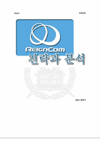 [경영전략] reingcom 레인콤 전략과 분석-1