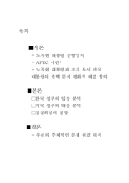 [국제정치] APEC 한미 정상회담과 북핵문제의 해결 방향-2