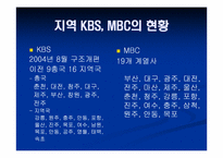 [방송론] 지역 KBS, MBC의 운영구조 분석과 광역화-5