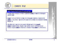 [경영정보] DMB에 대해서-4