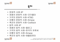 국제마케팅전략에 문화적 법적의 의한 사례조사-2