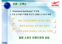 [마케팅조사] 프로스펙스 조사-3