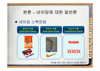 [마케팅관리] 최근의 네이밍트렌드-5