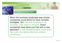 [전략경영] Strategy as Simple Rules-4