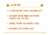 [마케팅조사론] 패밀리레스토랑 마케팅리서치-4