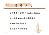 [마케팅전략]국순당 백세주 마케팅 성공요인 및 향후 전망과 대응방안-12