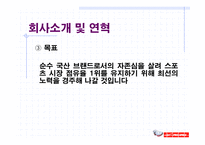 [스포츠마케팅]프로스펙스 기업 경영전략-5