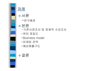 [사업계획서] 디지털 핸드폰 명함 사업계획서-2