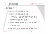 [조직론] 한국토지공사 조직변천-12