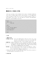 [생활디자인] 홈페이지 색채와 문화-1