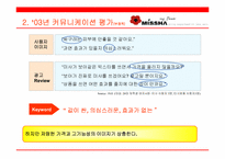 [브랜드전략] 미샤의 브랜드파워 강화를 위한 커뮤니케이션전략-19