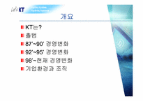[조직론] KT 의 변화과정과 현재-2