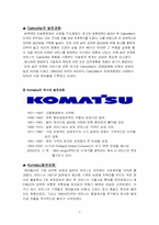 [국제경영] caterpillar & komatsu 사례-3