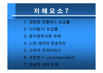 [텔레커뮤니케이션] T-commerce 정착 저해 요소와 그 해결책-7