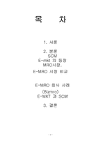 [생산운영관리] SCM과 E-MRO(BizMRO의 사례)-2