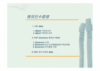 [기업인수합병] Electrolux 해외인수합병-2