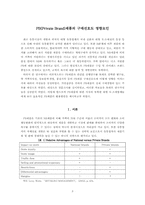 [논문계획서][유통경영] PB(Private Brand)제품의 구매선호도 영향요인-3