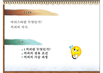 [바리스타] 커피의 모든 것 - 1-2