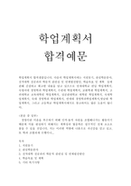 경영학과편입학업계획서*A+대학교 편입학업계획서, 대학원 학업계획서,경영학과연구계획서, 경영학과 대학편입 자기소개서, 경영학과 대학원 학업계획서-1