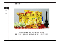 오리온의 전략과 수익성 해태제과와 비교 분석-3