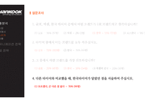 한국 타이어 광고기획서-13