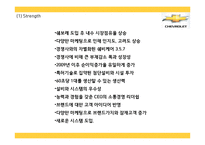 [쉐보레 마케팅 PPT] 쉐보레 기업분석과 마케팅 3C,SWOT,STP,4P전략분석및 쉐보레 미래전략,향후방향제언-12