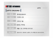 핫싯스의 마케팅전략 HOT SIX STRAGEGY-4