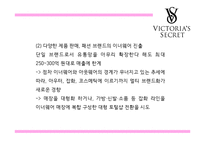 [빅토리아시크릿 마케팅PPT] 빅토리아시크릿 브랜드분석과 마케팅 SWOT,STP,4P전략과 미래 마케팅전략제언-8