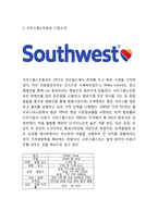 사우스웨스트항공 기업분석과 SWOT분석및 사우스웨스트 경영전략,마케팅전략 사례연구및 사우스웨스트 향후시사점-3