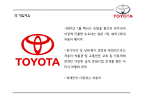 TOYOTA 도요타 성공요인과 도요타 마케팅,경영,생산,글로벌전략 분석과 도요타 향후시사점연구 PPT-4