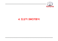 TOYOTA 도요타 성공요인과 도요타 마케팅,경영,생산,글로벌전략 분석과 도요타 향후시사점연구 PPT-10