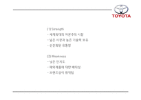 TOYOTA 도요타 성공요인과 도요타 마케팅,경영,생산,글로벌전략 분석과 도요타 향후시사점연구 PPT-11