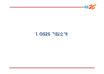 GS25 기업,서비스분석과 GS25 마케팅 SWOT,STP,4P전략분석및 GS25 미래전망과 향후전략제언 PPT-3