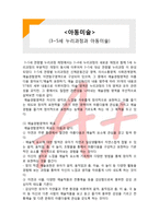 [아동미술] 3~5세 누리과정과 아동미술-1