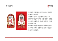 정관장 기업분석과 정관장 마케팅 4P,SWOT,STP전략분석및 정관장 향후방향제언 PPT-4