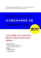 인간행동과사회환경 B형 2017 생활과학과 가정복지 (고전적 조건화 조작적 조건화 이론)- 인간행동과사회환경 B형 과제 고전적 조건화와 조작적 조건화 이론의 행동주의적 공통점과 차이점에 대하여 설명하시오.- 방송통신대 2017학년 생활과학과 가정복지 인간행동과사회환경 B형 과제물 레포트-1