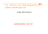 하이닉스의 scm 레포트-16
