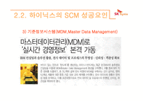 하이닉스의 scm 레포트-18