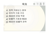 NGO의 정책 거버넌스(governance) 협치-2