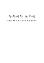 [동아시아문화론]문명의충돌을 읽고(아시아중심)-1