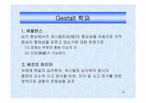 [간호이론] 게슈탈트이론-20